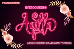 Aqilla: A Modern Calligraphy Font That Bridges Tradition and Digital Design