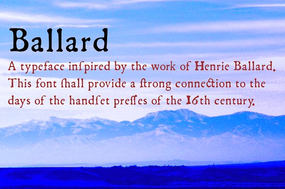 Ballard: A Typeface That Bridges History and Strategic Communication