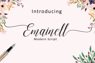 Emainell: A Handwritten Font with Classical Roots and Practical Versatility