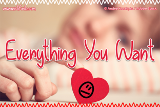 Everything You Want: A Sans Serif Handwritten Font That Bridges Creativity and Clarity