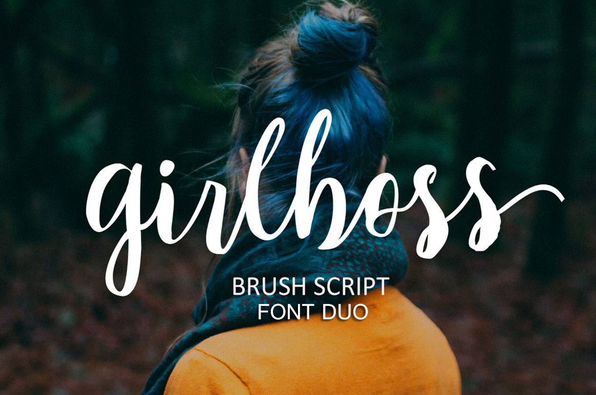 Girlboss Script: A Bold, Hand-Drawn Font for Purposeful Design Work
