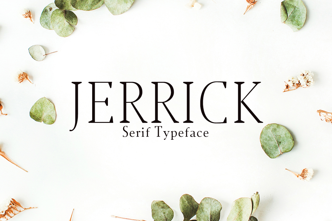 Jerrick: A Friendly Serif Font Built for Thoughtful Simplicity