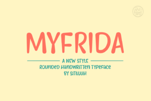 Myfrida Regular: A Playful Handwritten Font for Thoughtful Design