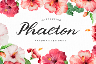Phaeton: A Fluid Handwritten Font for Branding