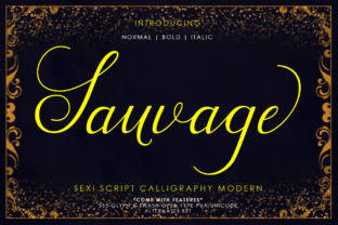 Sauvage: Evaluating a Modern Calligraphic Script Font for Your Design Projects