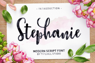 Stephanie Script: A Modern Script Font for Real Projects