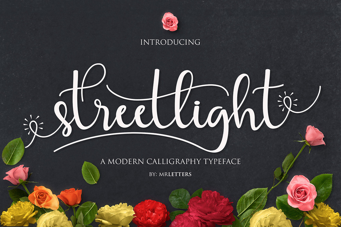 Streetlight: A Modern Script Font That Brings Handmade Calligraphy to Everyday Design