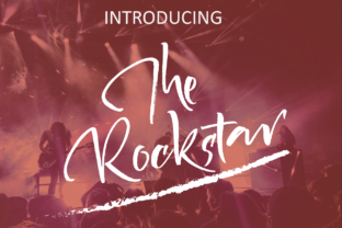 The Rockstar: A Handwritten Brush Font for Branding and Personal Design