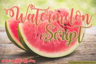Watermelon Script: The Juicy, Bouncy Calligraphy Font That Adds Life to Any Design